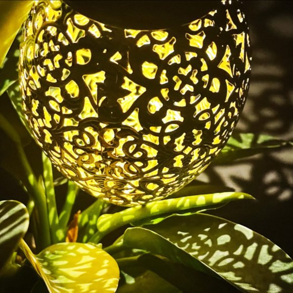 Hanging Solar Lights - Set of 2 - Picture 1 of 5